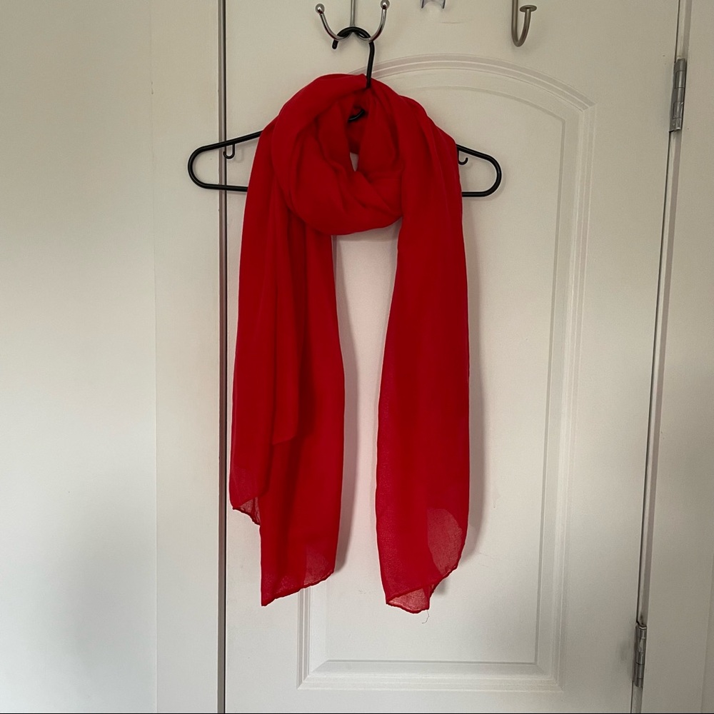Red Scarf - Picture 2 of 5